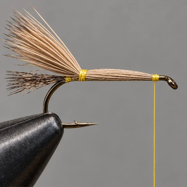 Humpy, step 1: Tail and back