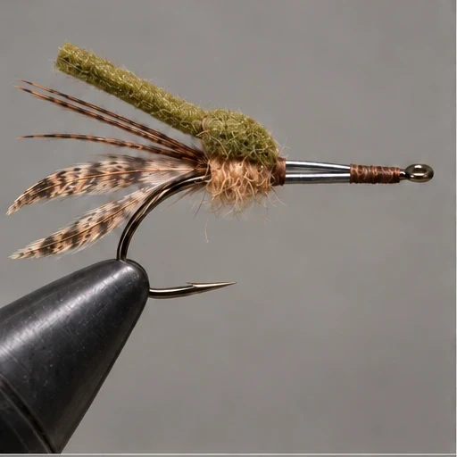 Clouser’s Crayfish, step 3: Thorax shell