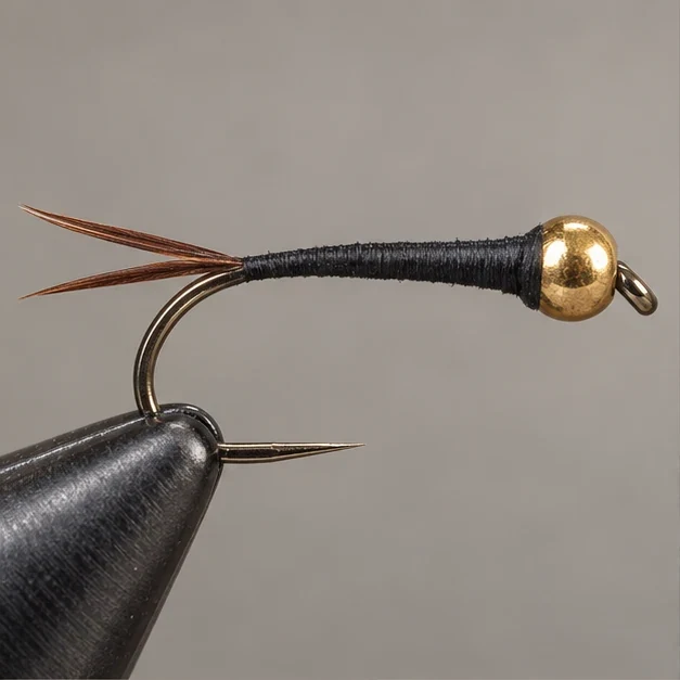 Copper John, step 1: Tail and taper