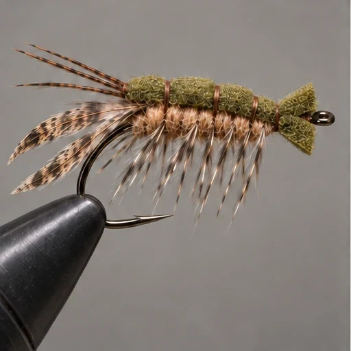 Clouser’s Crayfish, step 5: Tail and finish