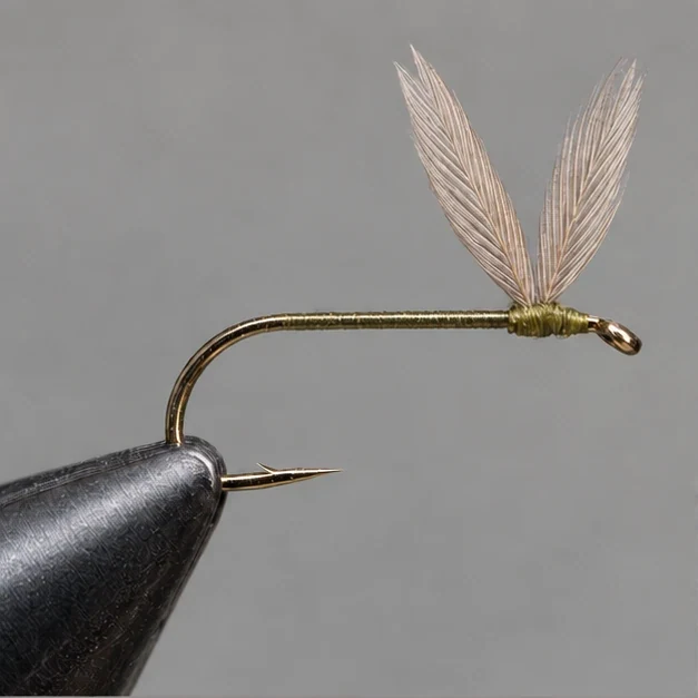 Blue-Winged Olive, step 1: Wings