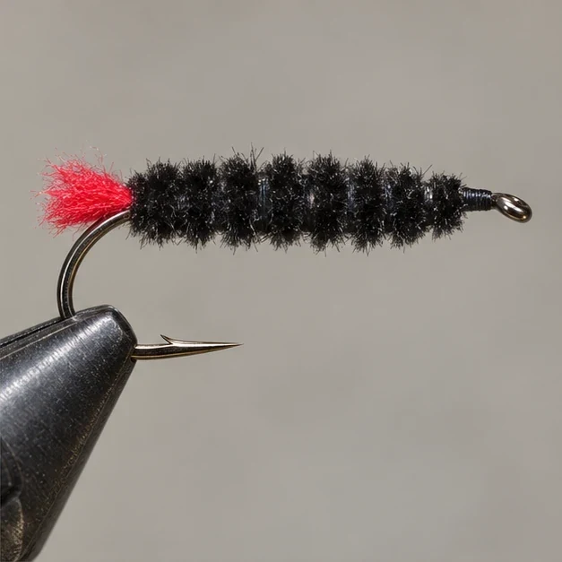 Woolly Worm, step 2: Body