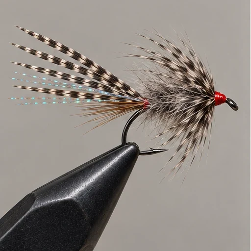 Cockroach, step 5: Hackle and finish