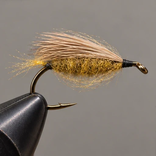 LaFontaine Sparkle Emerger, step 5: Add the wing