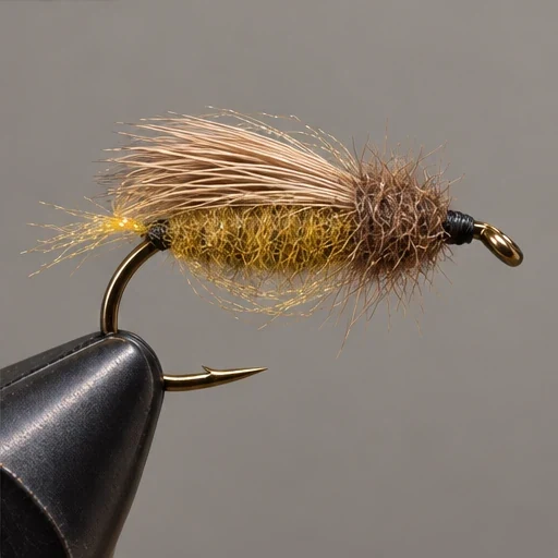 LaFontaine Sparkle Emerger, step 6: Finish the thorax