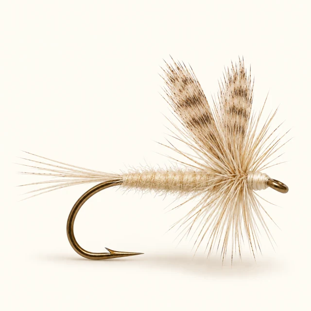 Light Cahill fly pattern