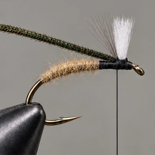 Klinkhamer Special, step 3: Support the hackle