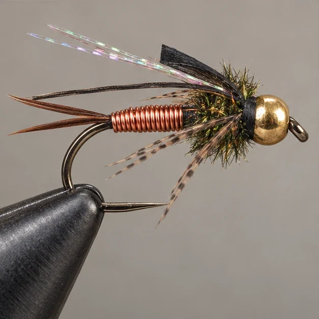 Copper John, step 3: Dress the thorax