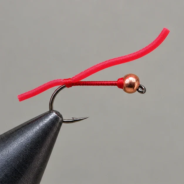Squirmy Wormy, step 2: Rear tail